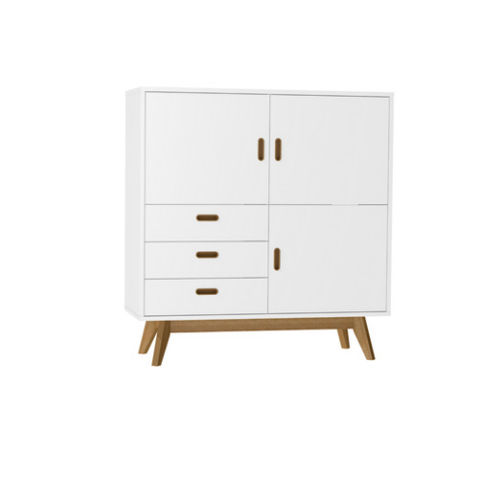 Credenza alta - BESS : 2166 - Tenzo AB - design scandinavo / in legno laccato / in rovere