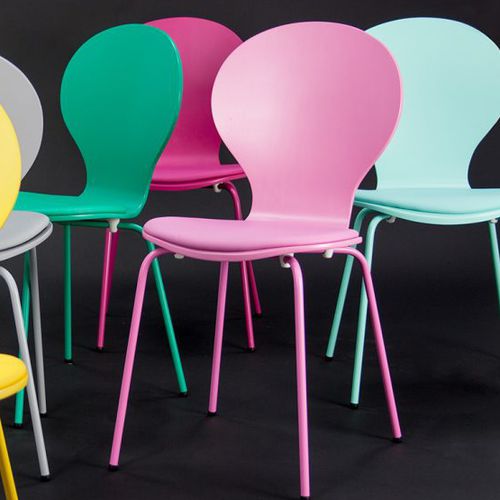 Sedia da pranzo contemporanea - FLOWER : 610 - 680 - Tenzo AB - da interno / per uso residenziale / nera