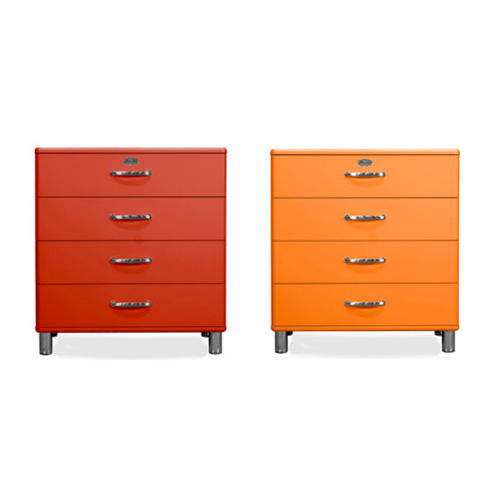 Cassettone contemporaneo - MALIBU : 5124 - Tenzo AB - in legno laccato / non specificato / bianco