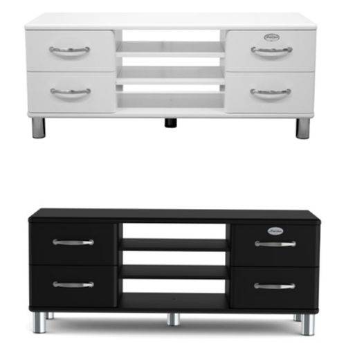 Mobile porta TV contemporaneo - MALIBU : 5158 - Tenzo AB - in legno laccato / bianco