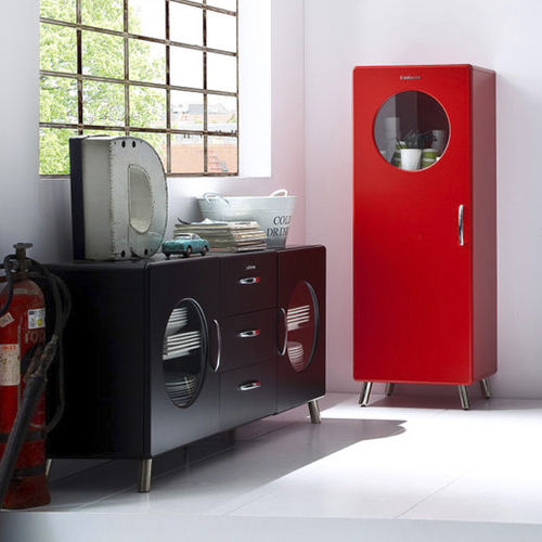 Credenza contemporanea - COBRA : 4933 - Tenzo AB - bianca / nera / grigia