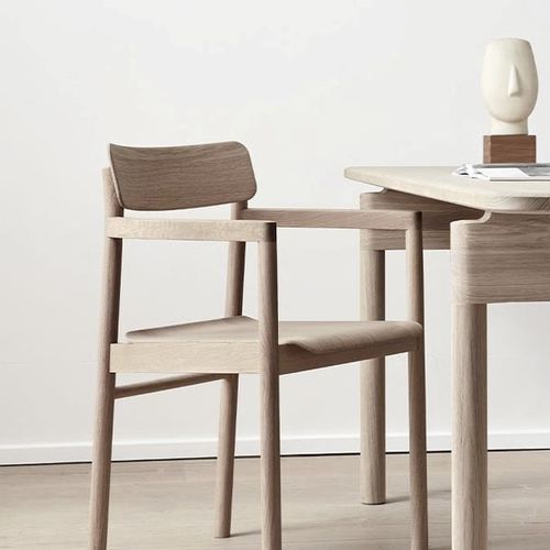 Sedia da conferenza contemporanea - POST  - Fredericia Furniture - da interno / in tessuto / in pelle