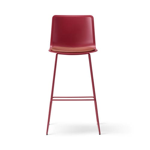 Sedia alta contemporanea - PATO - Fredericia Furniture - da interno / in tessuto / in pelle