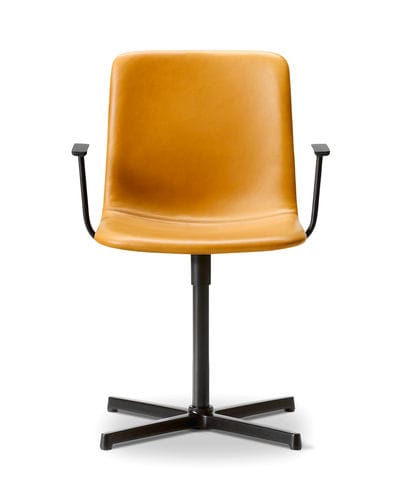 Sedia operativa in tessuto - PATO  - Fredericia Furniture - in alluminio lucido / in acciaio verniciato / in polipropilene