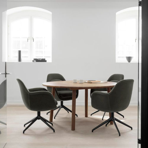 Sedia contemporanea - SWOON - Fredericia Furniture - da interno / in tessuto / in pelle