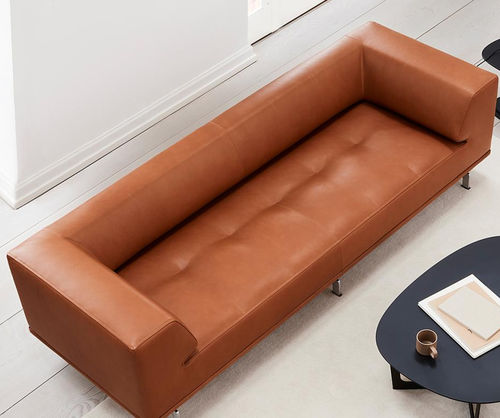 Divano modulare - DELPHI ELEMENTS - Fredericia Furniture - contemporaneo / in tessuto / in pelle