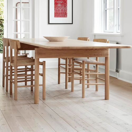 Tavolo contemporaneo - POST - Fredericia Furniture - in rovere / con supporto in quercia / rettangolare