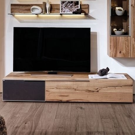 Mobile porta TV contemporaneo - V-Alpin - Voglauer Möbelwerk Gschwandtner & Zwilling GmbH & Co. KG - lowboard / con cassetti / in rovere