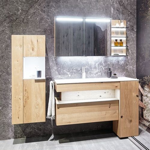 Mobile da bagno contemporaneo - V-Alpin - Voglauer Möbelwerk Gschwandtner & Zwilling GmbH & Co. KG - per uso residenziale / in rovere / in materiale di recupero