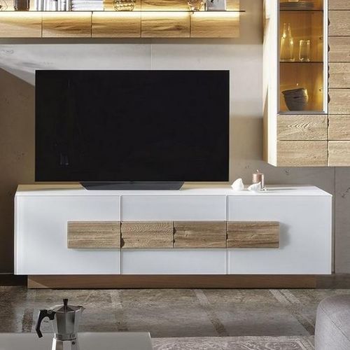 Mobile porta TV contemporaneo - V-Montana  - Voglauer Möbelwerk Gschwandtner & Zwilling GmbH & Co. KG - lowboard / in rovere / in noce