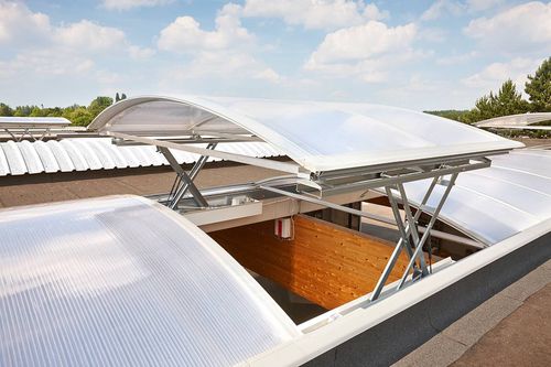 Botola di evacuazione fumi in PVC - CINTRAMAX - SKYLUX - dispositivo di evacuazione dei fumi e del calore