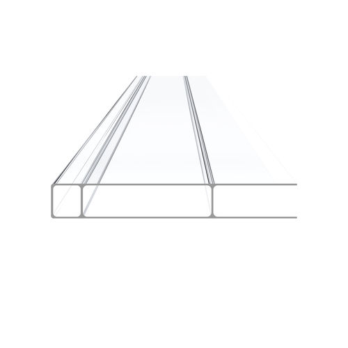 Lastra per copertura in PVC - ALLTOP - SKYLUX - traslucida / con pannelli con protezione UV / piatta
