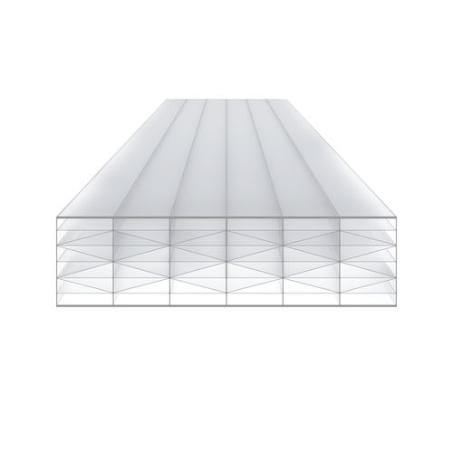 Lastra in policarbonato alveolare - X11 EP - SKYLUX - per coperture / traslucida / isolante