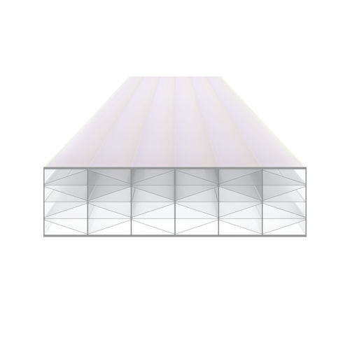Lastra in policarbonato alveolare - RELAX 5M - SKYLUX - per coperture / traslucida / isolante