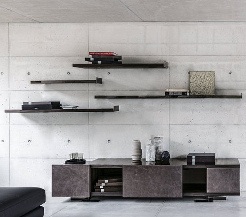 Mensola - ENDOR - arketipo - contemporaneo / impiallacciato in legno / di Mauro Lipparini