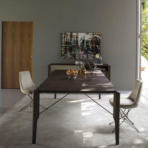 Tavolo da pranzo contemporaneo - GLORIOUS - arketipo - in rovere / in noce / in sucupira
