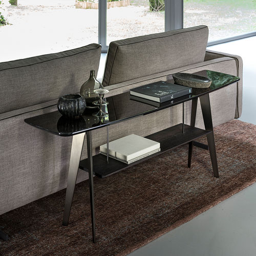 Consolle contemporanea - DOWNTOWN - arketipo - in rovere / in sucupira / in metallo
