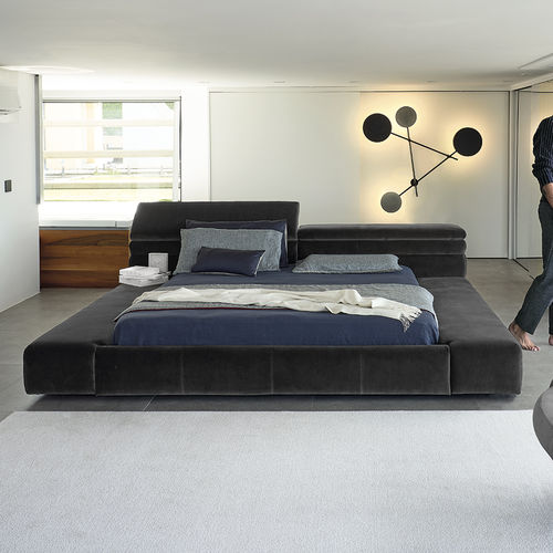 Letto matrimoniale - MAYFAIR DREAM - arketipo - contemporaneo / imbottito / con testiera imbottita
