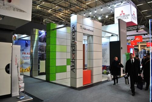 Pannello in composito di rivestimento - ABTI OPEN GROOVE SYSTEMS - Alubond Europe - per interni / in alluminio
