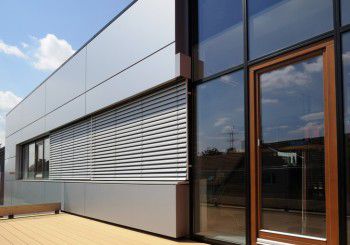 Rivestimento di facciata in pannelli - ALUBOND U.S.A GREEN - Alubond Europe - in composito / in metallo / riflettente