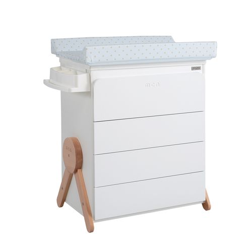 Fasciatoio in MDF laccato - micuna - autoportante / bebè