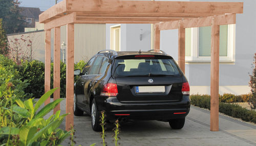 Tettoia per posto-auto in legno - KVH® - ante-Gruppe