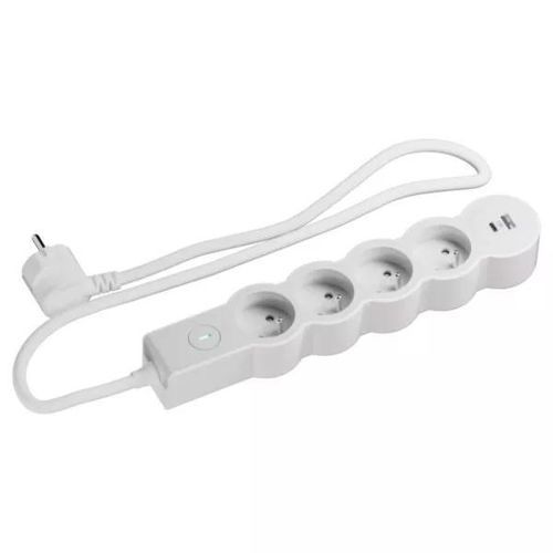 Cavo di estensione di alimentazione elettrica quadruplo - 0 496 56 - LEGRAND