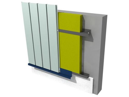 Lamiera decorativa - FISCHERPANEEL - Fischer Profil GmbH  - in acciaio galvanizzato / per facciata