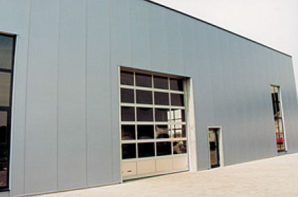 Pannello sandwich per facciata - FISCHERTHERM LL 40 - Fischer Profil GmbH  - rivestimento in metallo / anima in schiuma poliuretanica
