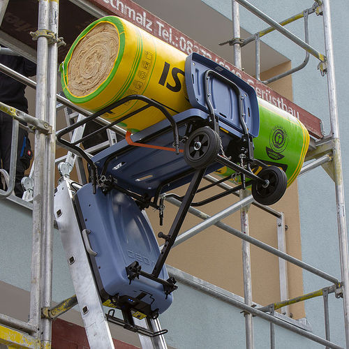 Montacarichi per cantiere - BatteryLadderLIFT - GEDA GmbH