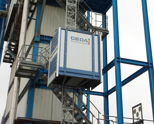 Montacarichi per carichi pesanti - MULTILIFT P12 P - GEDA GmbH - per cantiere / industriale