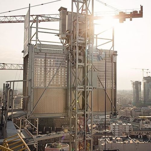 Montacarichi per carichi pesanti - BL 2000 - GEDA GmbH - per cantiere / per edificio