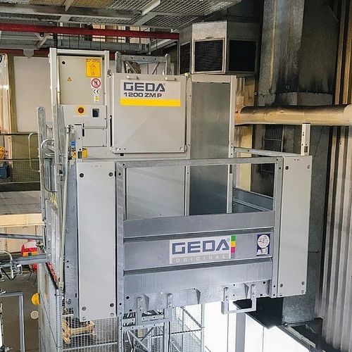 Montacarichi per carichi pesanti - 1200 ZM P - GEDA GmbH - per cantiere / industriale