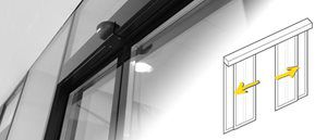 Porta da interno - Gilgen Door Systems AG  - in vetro / scorrevole / vetrata
