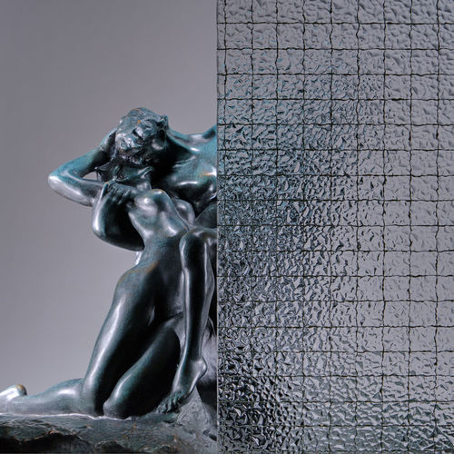 Pannello in vetro armato - 521 - Glasfabrik Lamberts GmbH & Co. KG  - decorato / traslucido / per parete