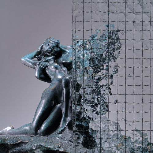 Pannello in vetro armato - 523 - Glasfabrik Lamberts GmbH & Co. KG  - decorato / traslucido / per parete