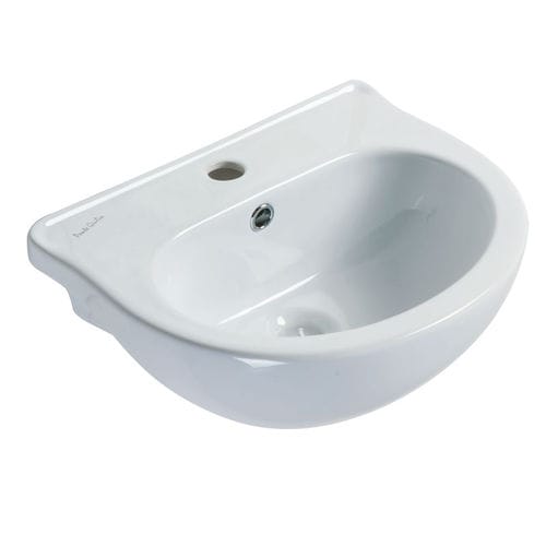 Lavabo sospeso - B44CMS01 - PONTE GIULIO - in porcellana / per bambini / curvo
