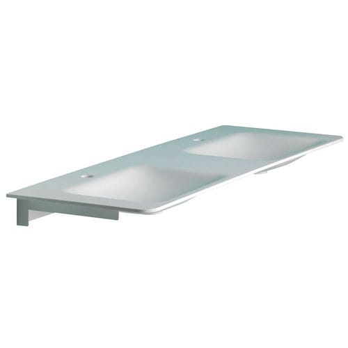 Lavabo in Corian® - B44CNM07 - PONTE GIULIO - consolle / in pietra / in metallo