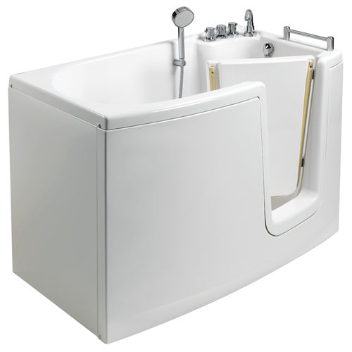 Vasca da bagno d'angolo - M74MDS12 - PONTE GIULIO - da appoggio / per ambiente abitativo / in fibra di vetro