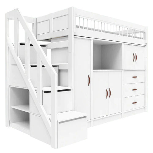 Letto a soppalco - High Sleeper - LIFETIME Kidsrooms - singolo / contemporaneo / con base contenitore