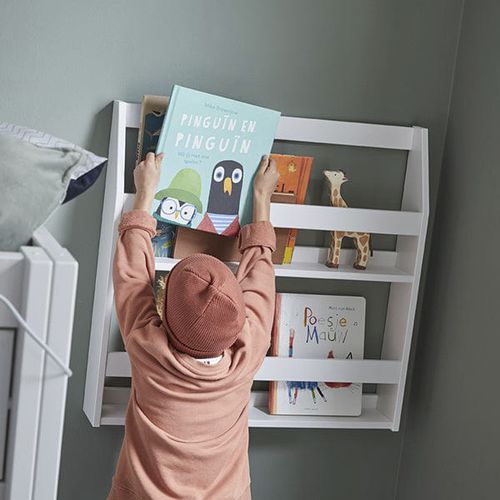 Libreria a muro - 167-01W - LIFETIME Kidsrooms - contemporanea / in pino / bianca