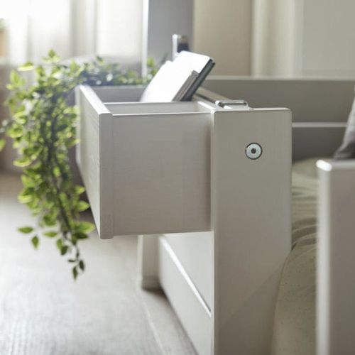 Mobile contenitore da parete - 163N-10 - LIFETIME Kidsrooms - contemporaneo / in pino / bianco