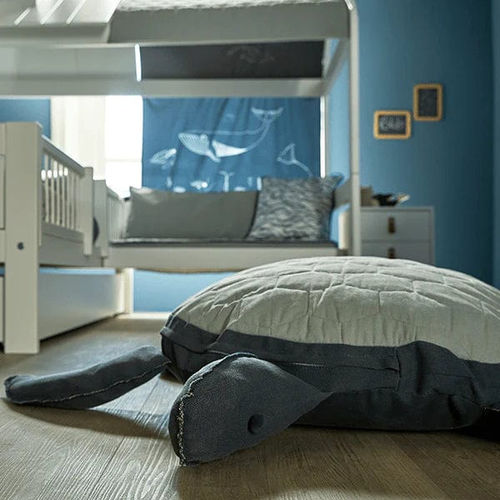 Pouf contemporaneo - Turtle - LIFETIME Kidsrooms - in tessuto / altre forme / per bambini
