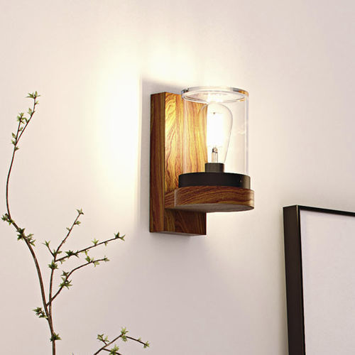 Applique contemporanea - CLOCHE - Royal Botania - da interno / in vetro / in teak
