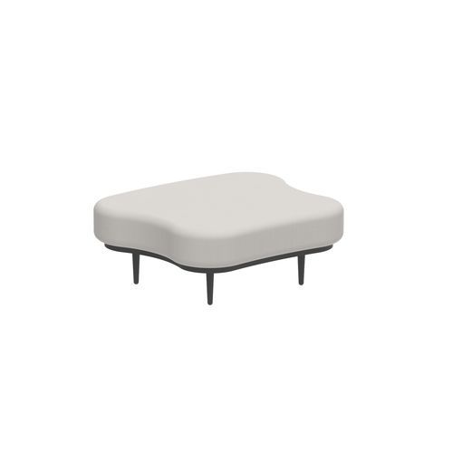 Pouf contemporaneo - ORGANIX - Royal Botania - in tessuto / in alluminio / altre forme