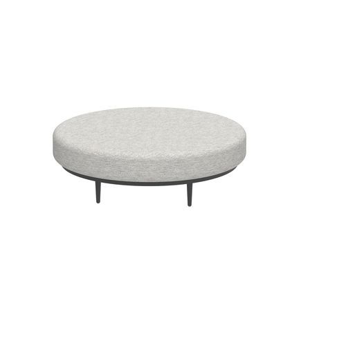 Pouf contemporaneo - ORGANIX - Royal Botania - in tessuto / in alluminio / tondo