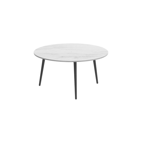 Tavolo d'appoggio contemporaneo -  STYLETTO - Royal Botania - in teak / in ceramica / con supporto in alluminio