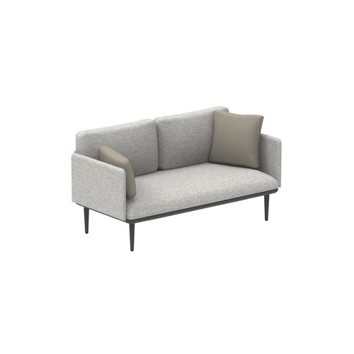 Divano contemporaneo -  STYLETTO - Royal Botania - da esterno / in tessuto / con braccioli