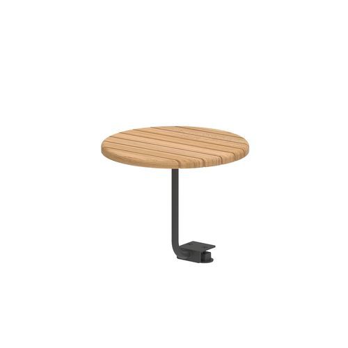Tavolo d'appoggio contemporaneo - ORGANIX - Royal Botania - in teak / in ceramica / in pietra lavica