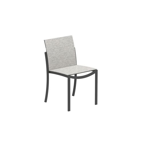 Sedia da pranzo contemporanea - OZON - Royal Botania - da esterno / in Batyline® / con supporto in acciaio inossidabile